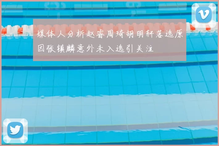 媒体人分析赵睿周琦胡明轩落选原因张镇麟意外未入选引关注