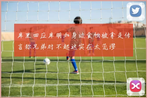 库里回应库明加身边食物被拿走传言称兄弟对不起这实在太荒谬