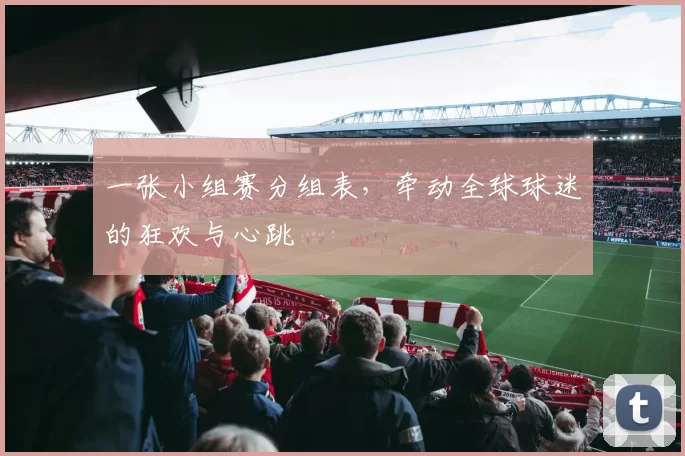 一张小组赛分组表,牵动全球球迷的狂欢与心跳